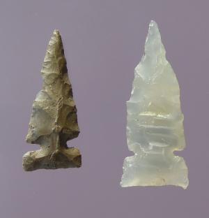 飯綱山遺跡出土のアメリカ式石鏃