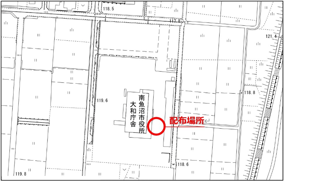 大和地域の配布場所