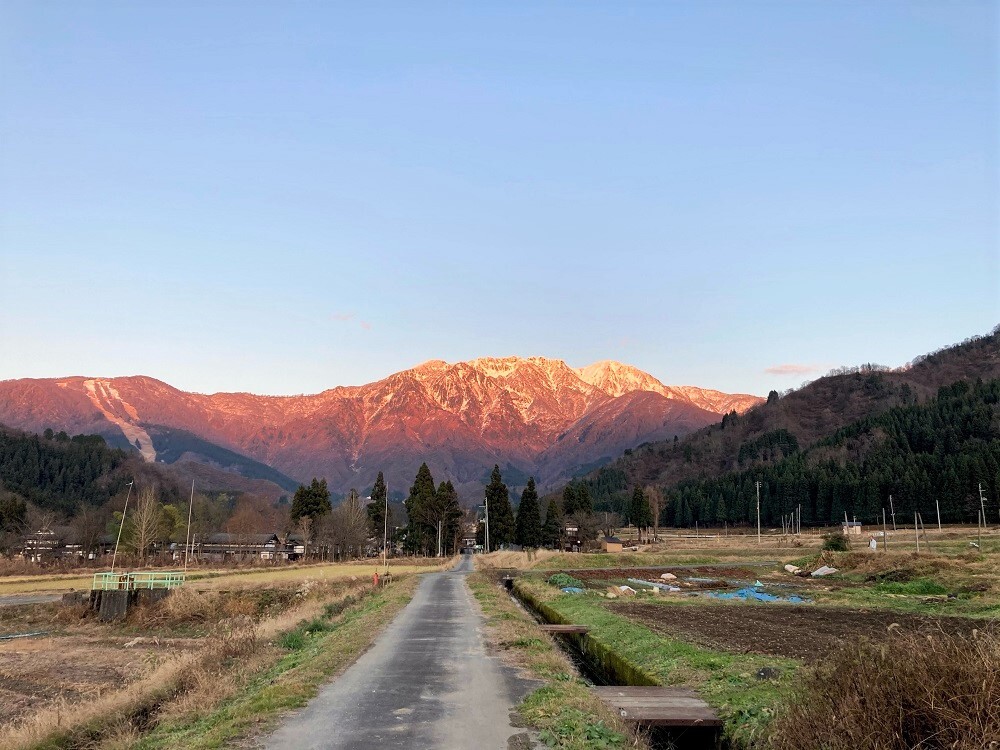 夕暮れ