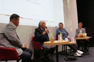 雪資源活用の可能性をテーマにした懇談会の様子