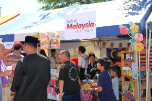 マレーシアの模擬店