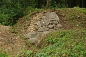 完成後の北石垣