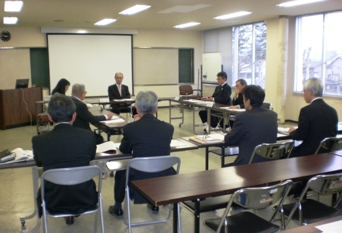 総合教育会議の様子