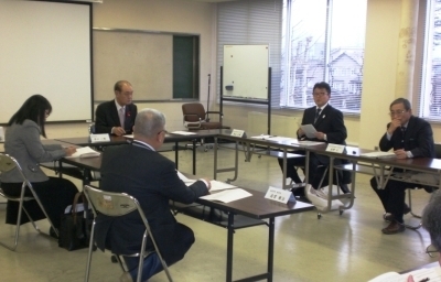 総合教育会議の様子