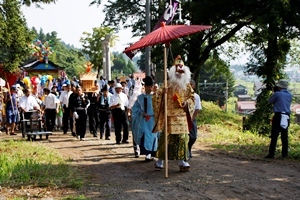 大沢地区の卯年大祭