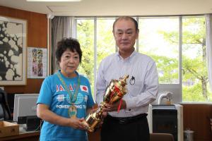 アジアベンチプレス大会で優勝