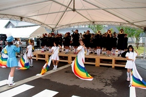 小学生の鼓笛隊