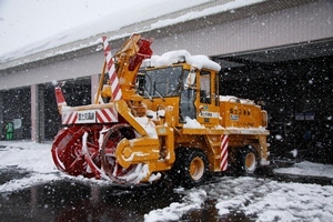 ロータリー除雪車