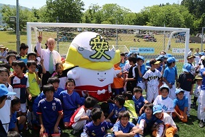 市長と子どもたち