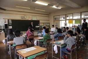 佐藤秀司七段による授業の様子