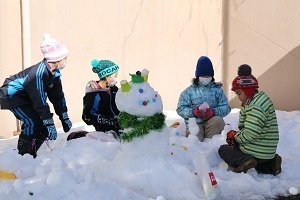 雪だるまの作成2