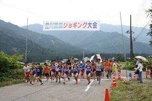 第9回登川清流ジョギング大会スタート2