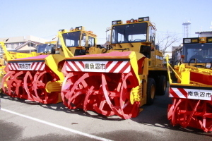 除雪車両