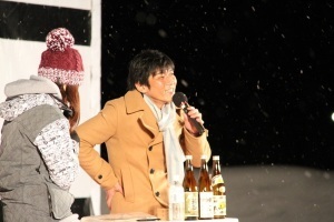 俳優の村上新悟さんによるトークショー