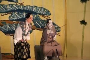 歌舞伎公演の様子