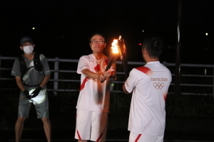 トーチキスの様子