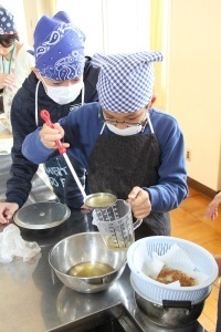 調理実習の状況2