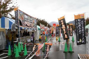 B-1グランプリ出展団体のブースの様子