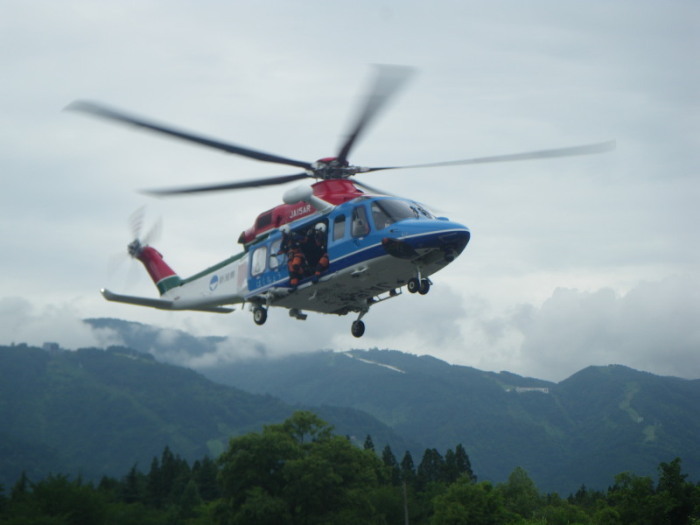 新潟県防災ヘリコプター