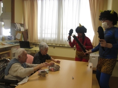 百花園節分イベント