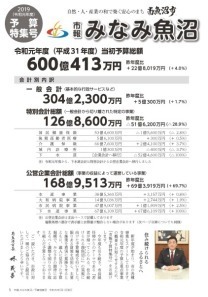 令和元年予算特集号