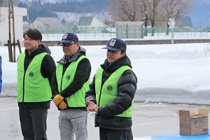 六日町ライオンズクラブの人達