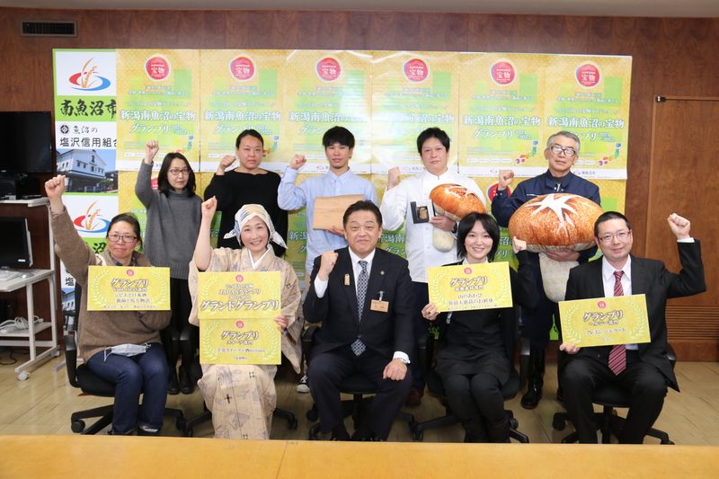 市長との記念写真