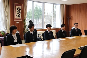 委嘱式の様子