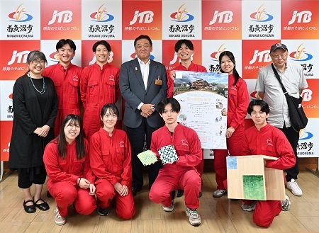 市長との記念写真