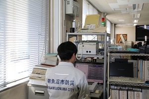 情報発信の様子