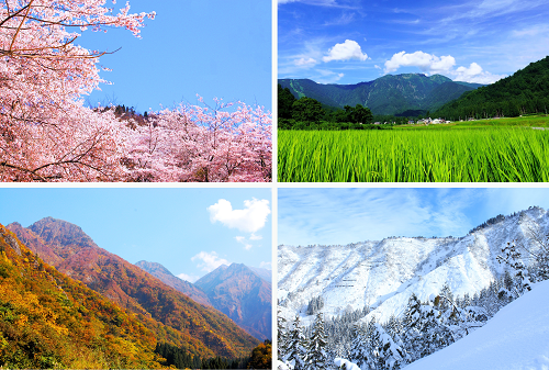 南魚沼市の四季